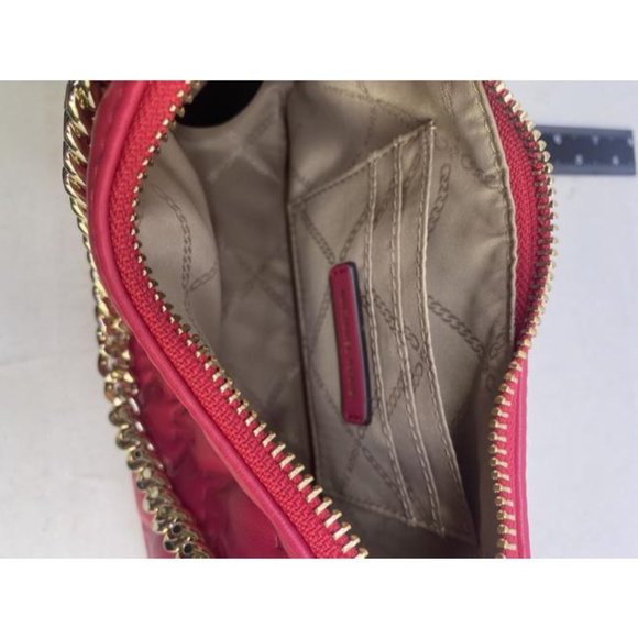 Michael Kors Quilted Pink Polyester Tote - Picture 5 of 7